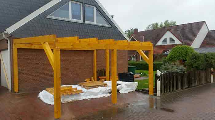 Herde Service Referenz - Carport